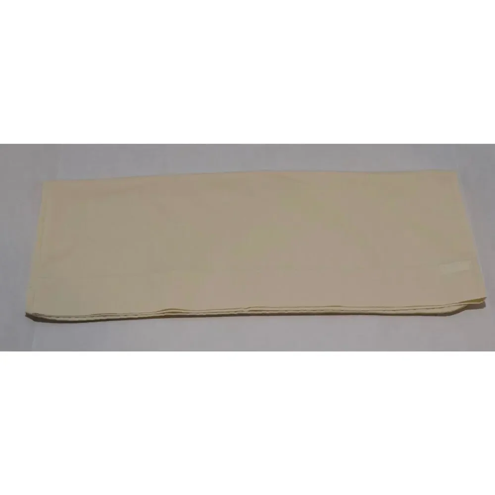 THE BIBB COMPANY Standard Pillowcase Cream 50/50 Cotton Polyester USA